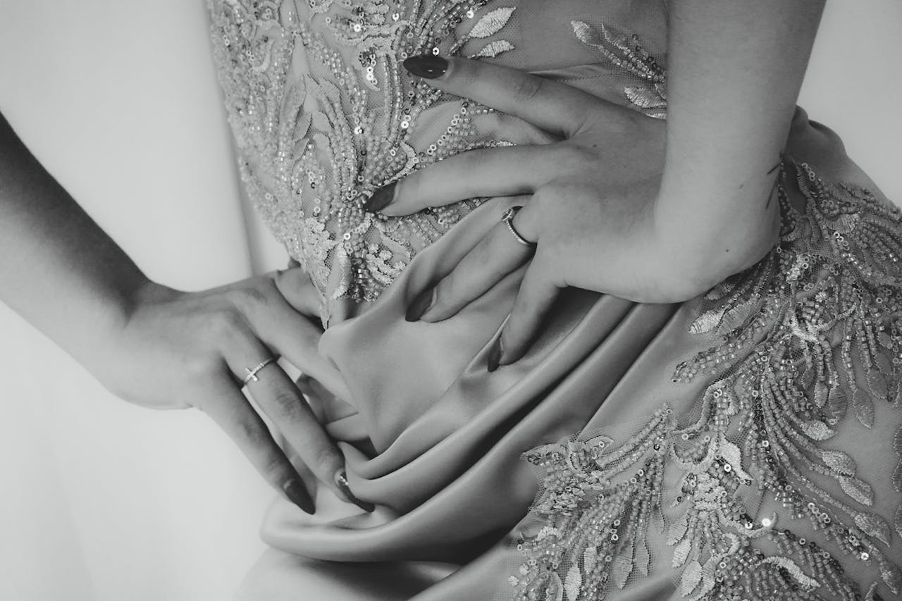 Free stock photo of evening wear, fashion, lace